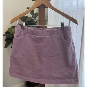 Nike Golf Skort Womens Size 8 Medium Lavender Cotton Y2K FITDRY
